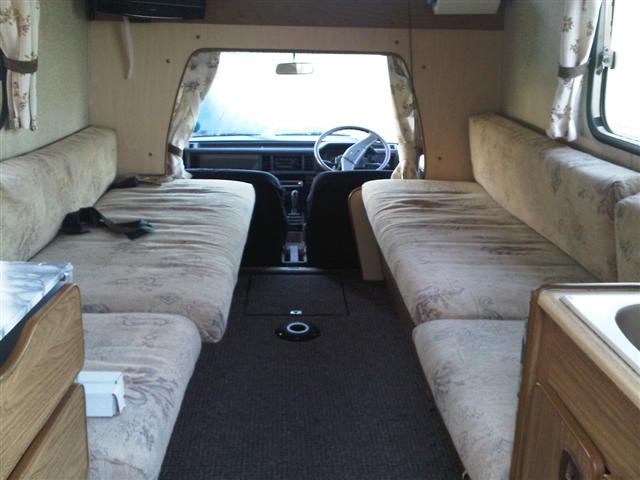 Bedford Bambi with new carpet