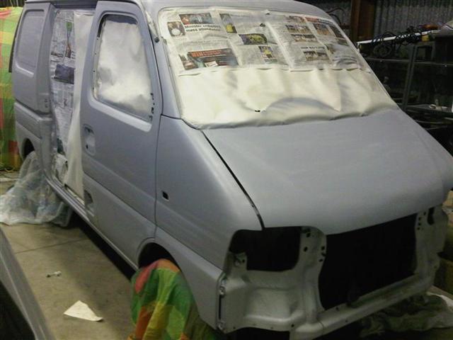 Suzuki Carry in primer