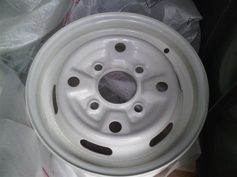 Bedford Rascal Powder Coated Original Wheels