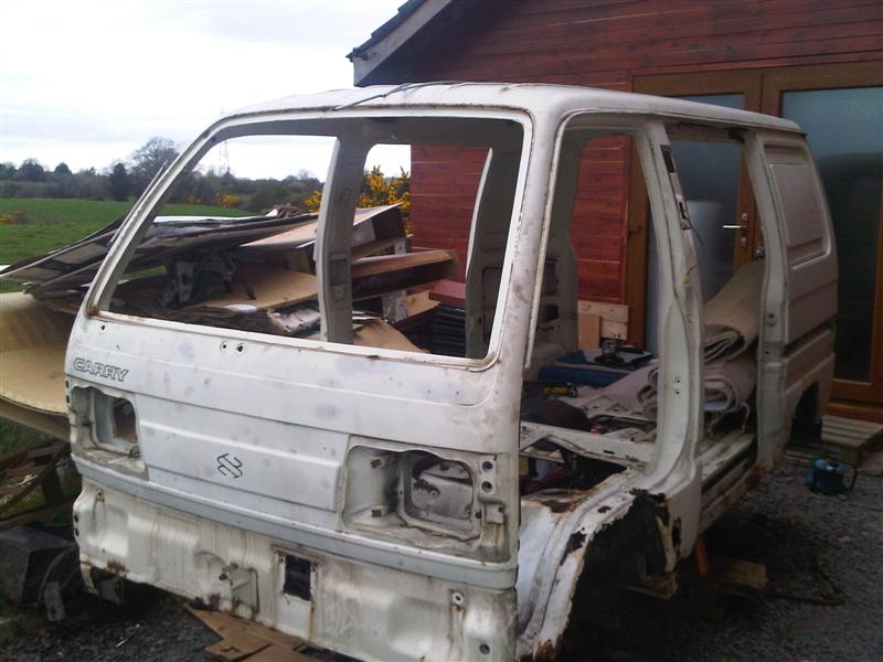 Suzuki Supercarry bare shell