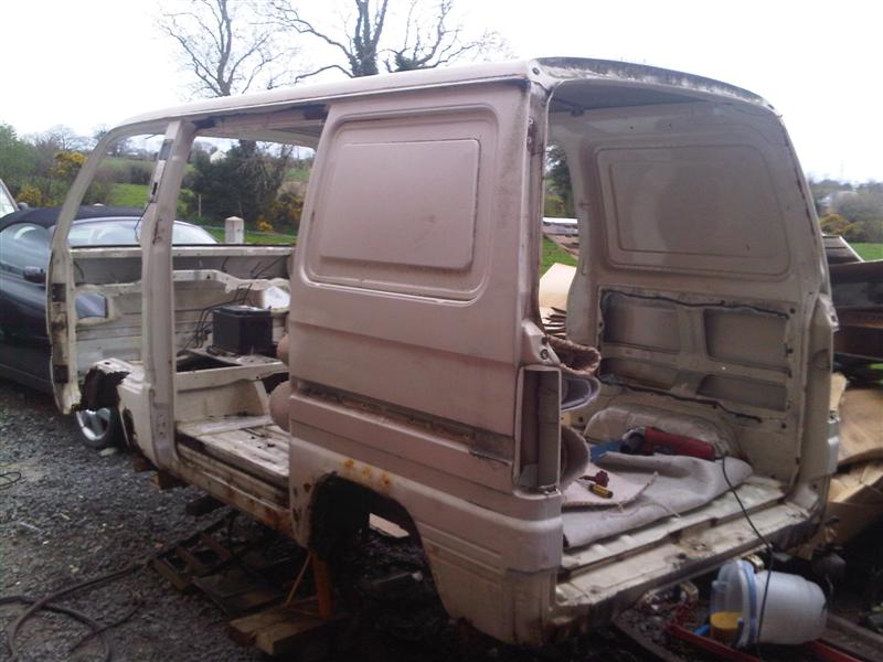 Suzuki Supercarry bare shell back