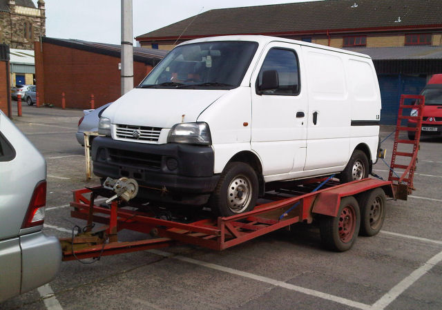 2004 Suzuki carry on trailer